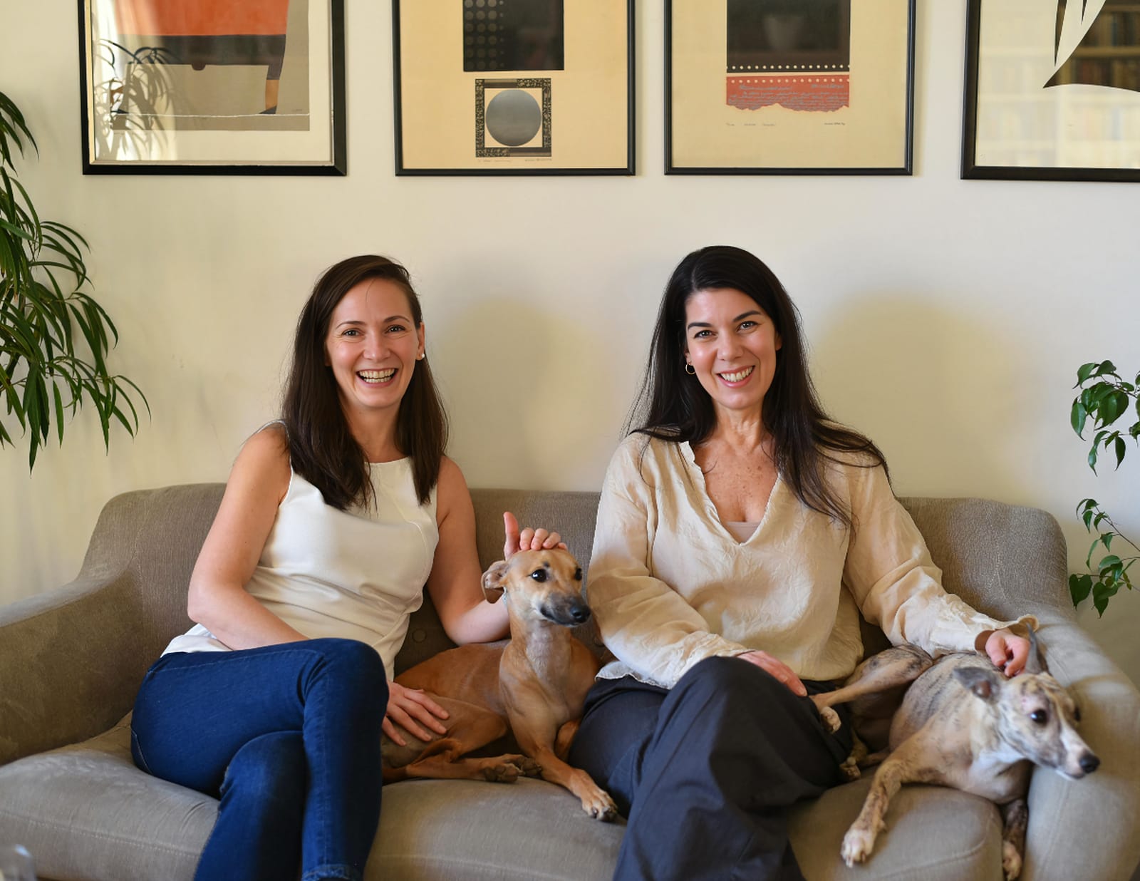 Eszter Bolgár and Tímea Csitári — founders of freeform.ourcollective design studio Budapest